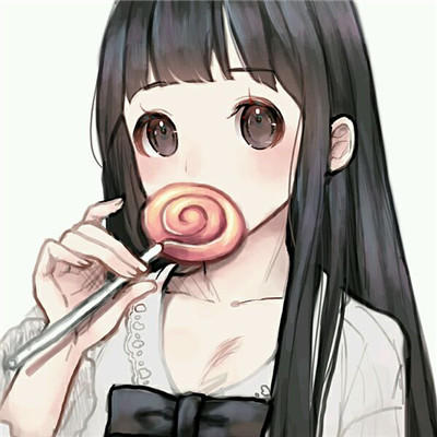 时尚阳光二次元女生微信头像
