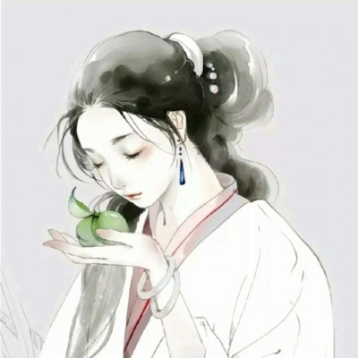 微信二次元古风女生头像