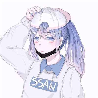 微信时尚粉嫩二次元女生头像