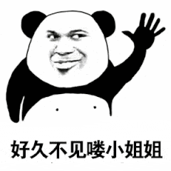 住嘴熊猫头恶搞微信表情包