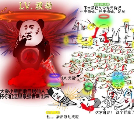 垃圾微信熊猫头恶搞表情包