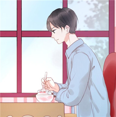 微信浪漫时尚二次元情侣头像