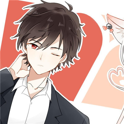 微信浪漫时尚二次元情侣头像