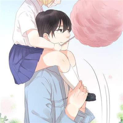 微信浪漫时尚二次元情侣头像