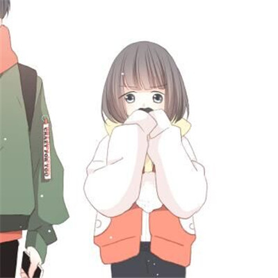 微信浪漫时尚二次元情侣头像