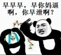 微信熊猫搞怪头斗图表情包