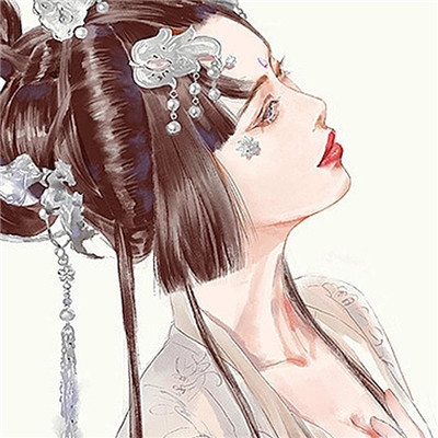微信唯美古风二次元女生头像
