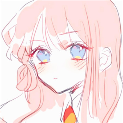 唯美可爱二次元女生微信头像