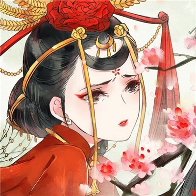 微信唯美古风二次元女生头像