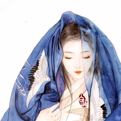 微信唯美古风二次元女生头像