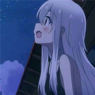 微信冷漠个性二次元女生头像