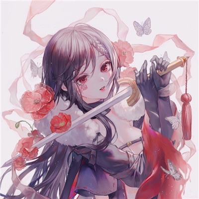 时尚可爱微信二次元女生头像