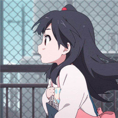 唯美可爱二次元女生微信头像