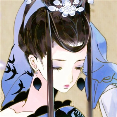 微信唯美古风二次元女生头像