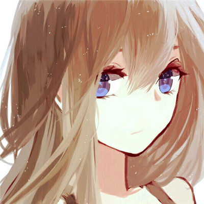 微信冷漠个性二次元女生头像