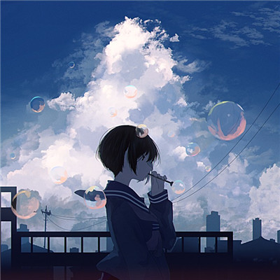 时尚可爱微信二次元女生头像