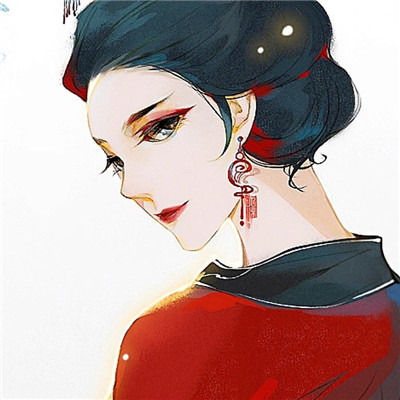 微信唯美古风二次元女生头像