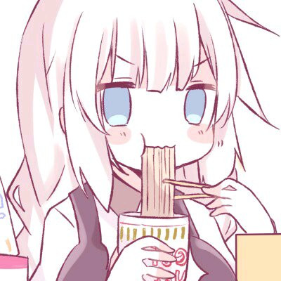 微信冷漠个性二次元女生头像