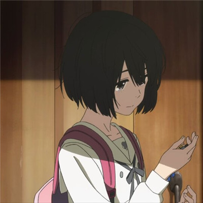 微信冷漠个性二次元女生头像