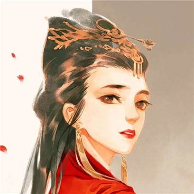 微信唯美古风二次元女生头像