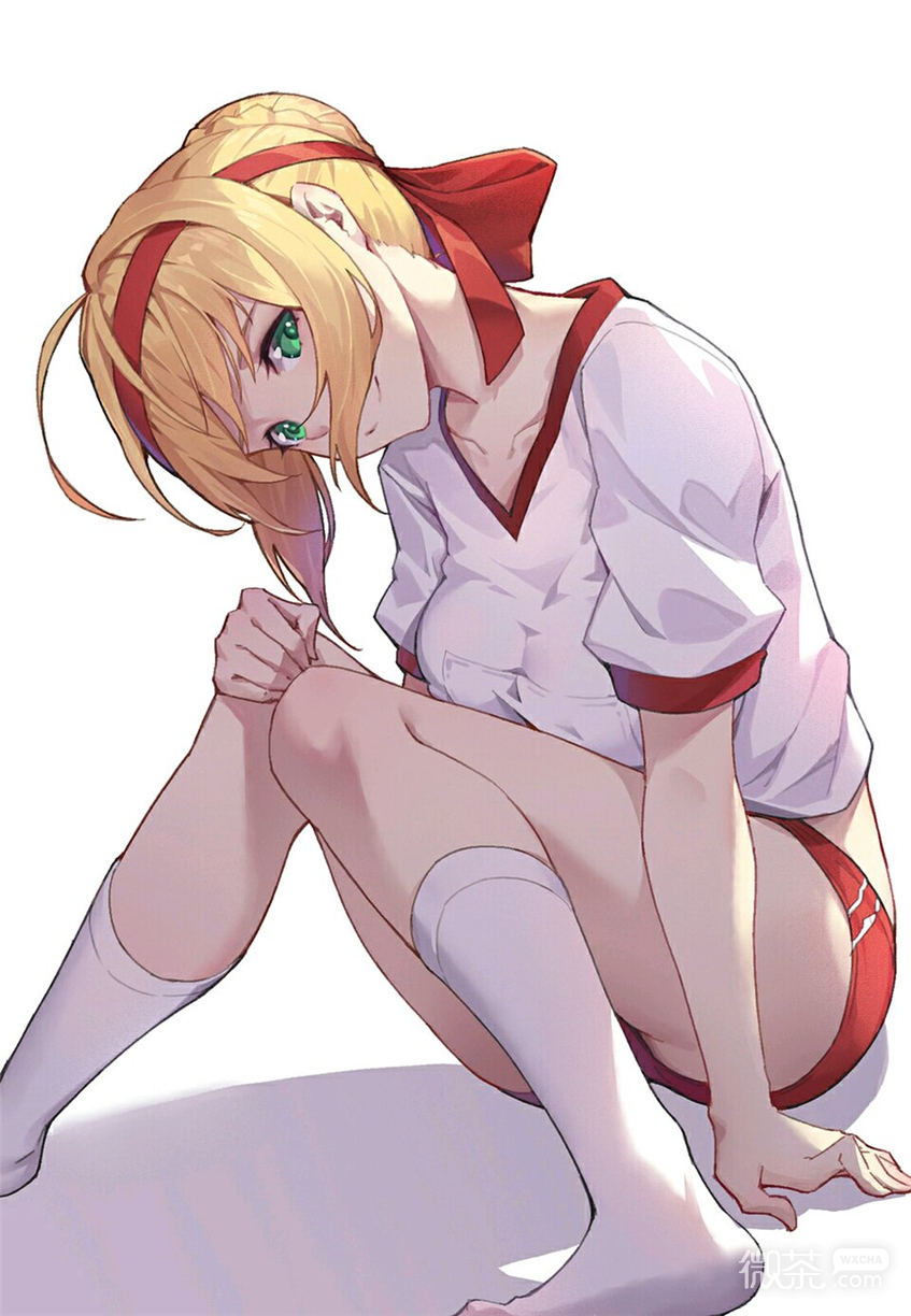 微信清新好看二次元女生聊天背景