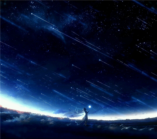 微信唯美梦幻二次元朋友圈配图