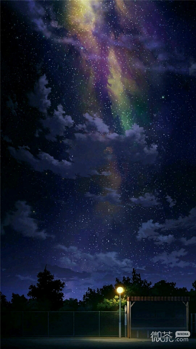 微信好看简洁二次元聊天背景
