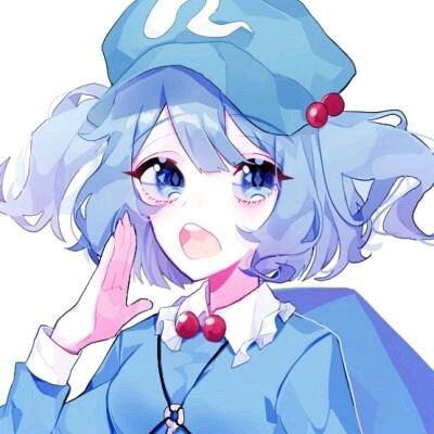 微信文艺简洁二次元女生头像
