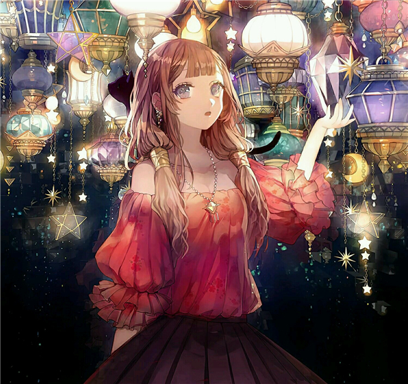 微信个性梦幻二次元朋友圈配图