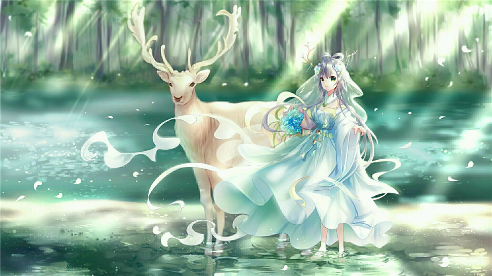 微信个性梦幻二次元朋友圈配图