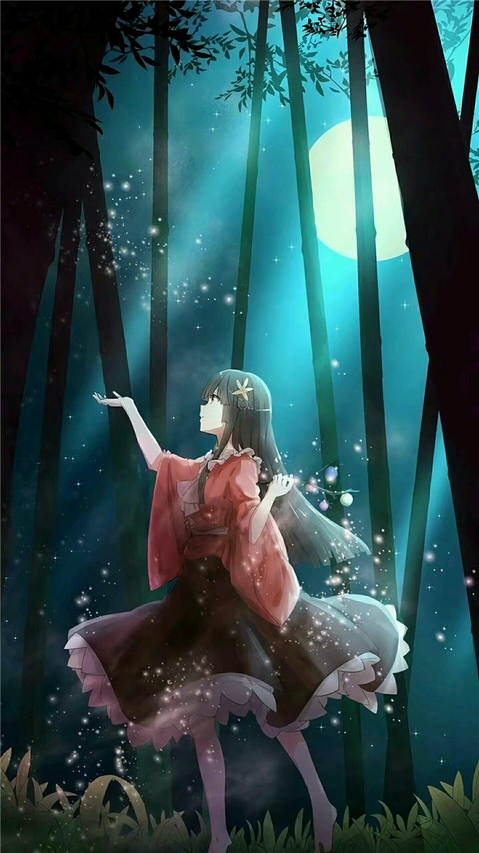 微信梦幻好看二次元聊天背景