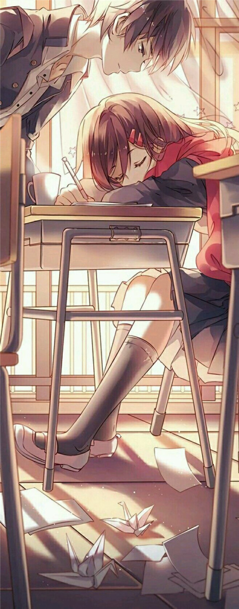 微信个性靓丽二次元聊天背景