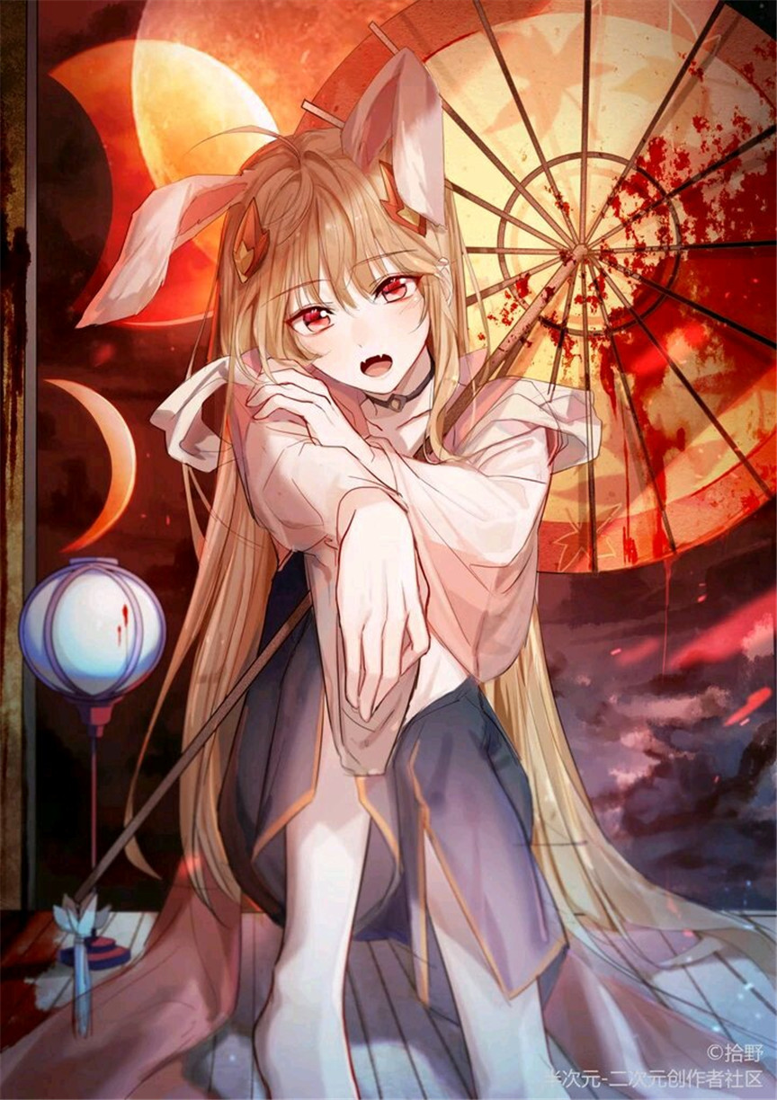 时尚好看二次元微信聊天背景