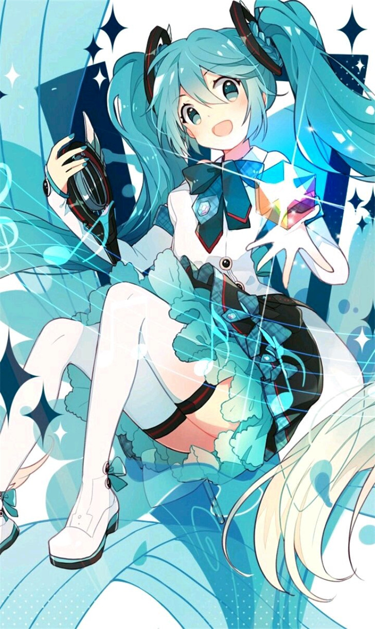 时尚好看二次元微信聊天背景