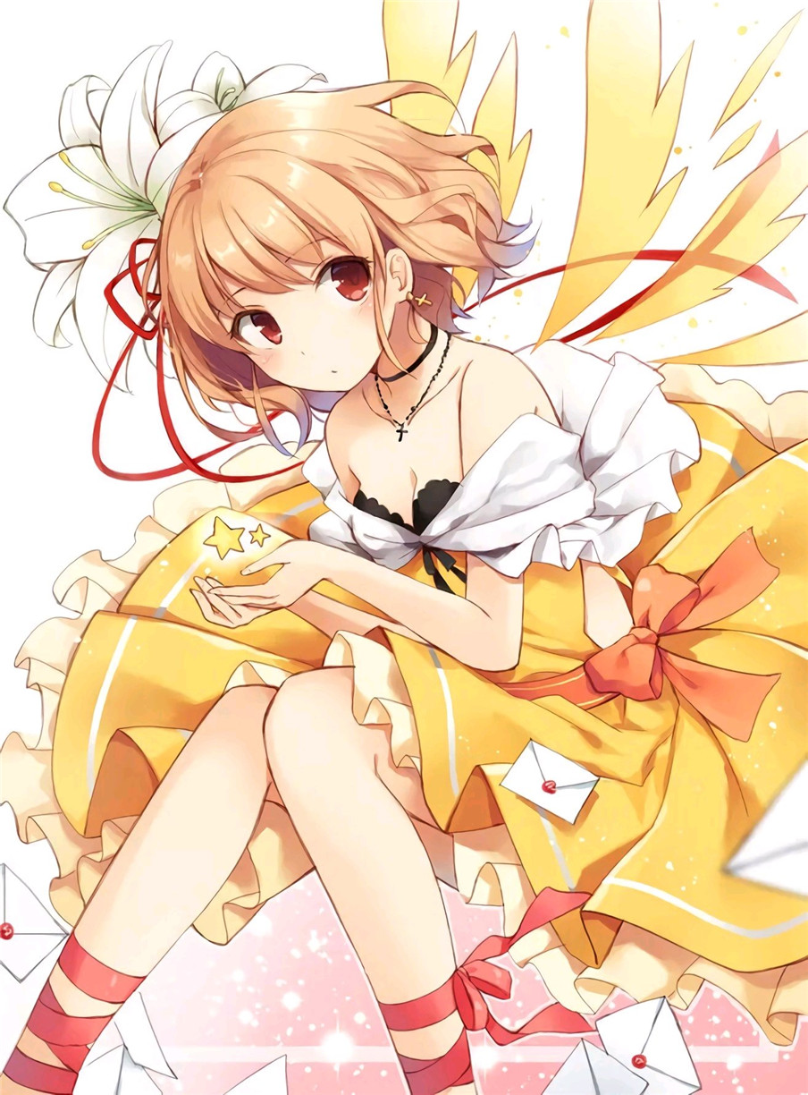 微信纯洁二次元聊天背景