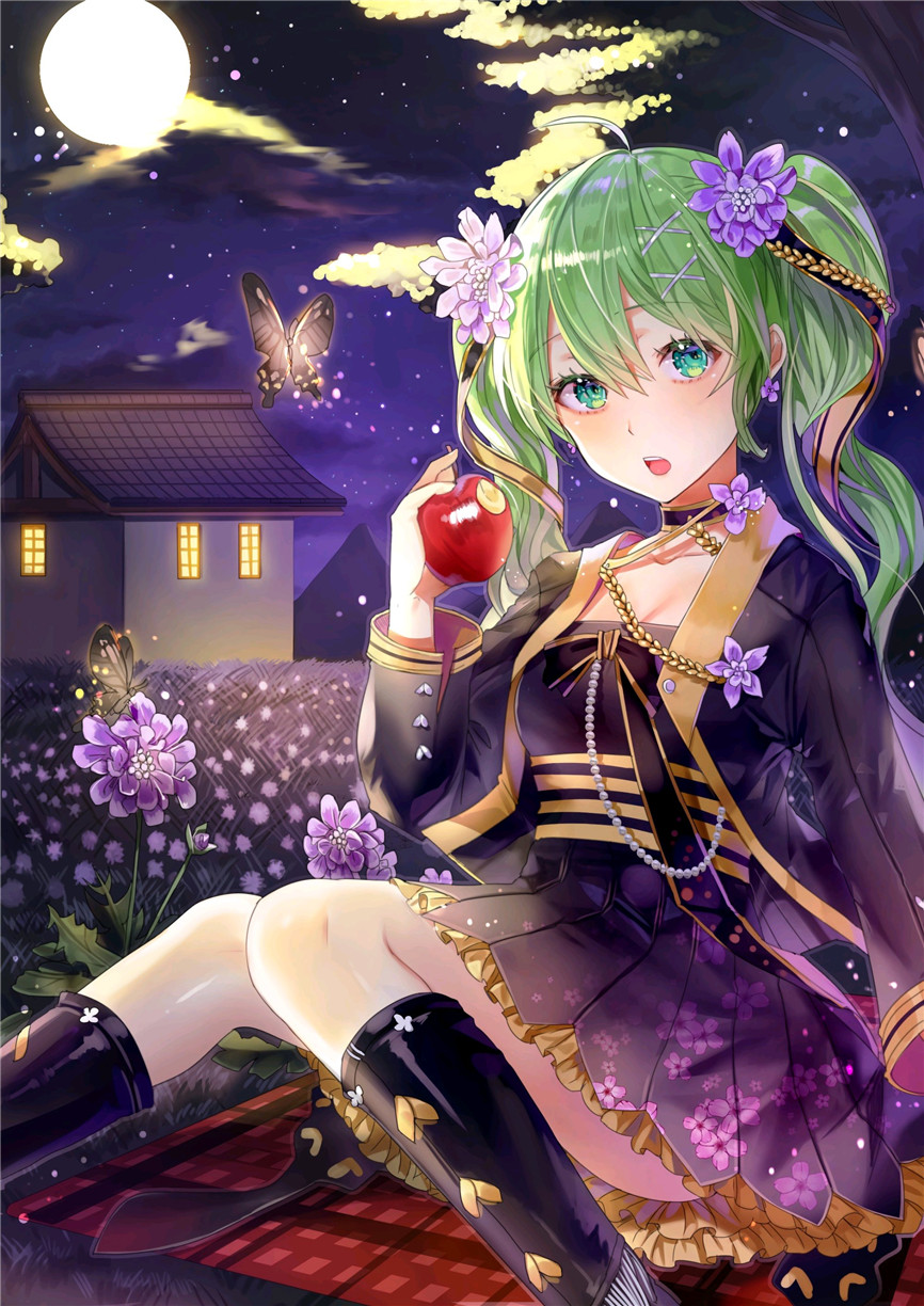 微信纯洁二次元聊天背景