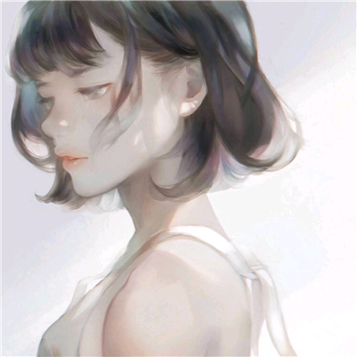 微信小清新二次元女生头像