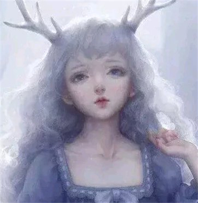 微信小清新二次元女生头像