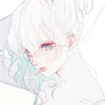 微信漂亮个性二次元女生头像