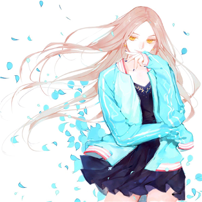 微信小清新二次元女生头像