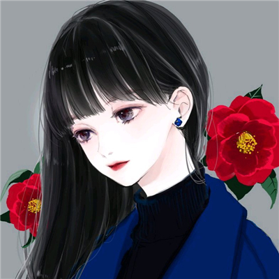 微信小清新二次元女生头像