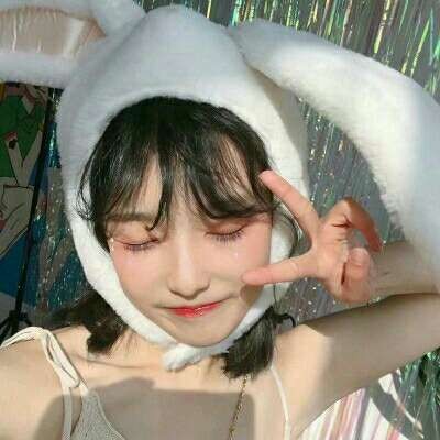 90后可爱女生头系列微信头像合集下载