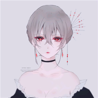 微信漂亮个性二次元女生头像