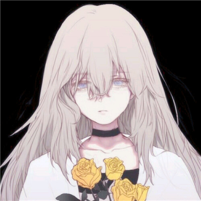 微信小清新二次元女生头像