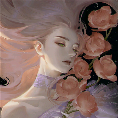 微信漂亮个性二次元女生头像