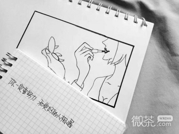 微信文字朋友圈配图