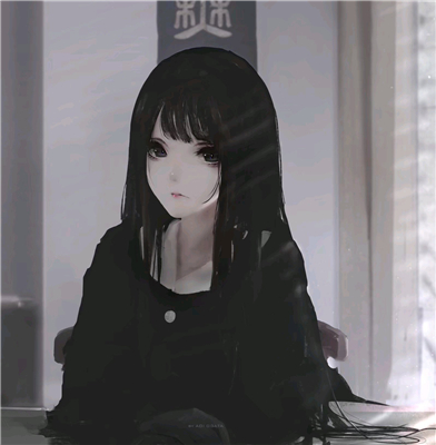 微信唯美佛系二次元女生头像