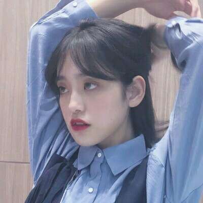 90后可爱女生头系列微信头像合集下载