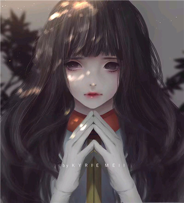 微信唯美佛系二次元女生头像