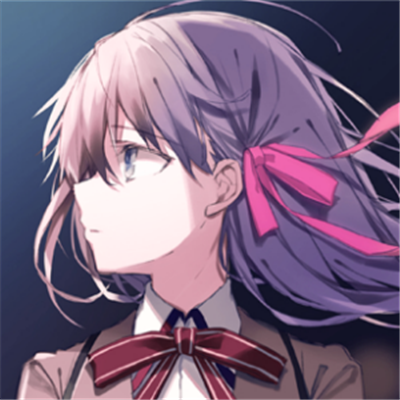 微信清新唯美二次元女生头像